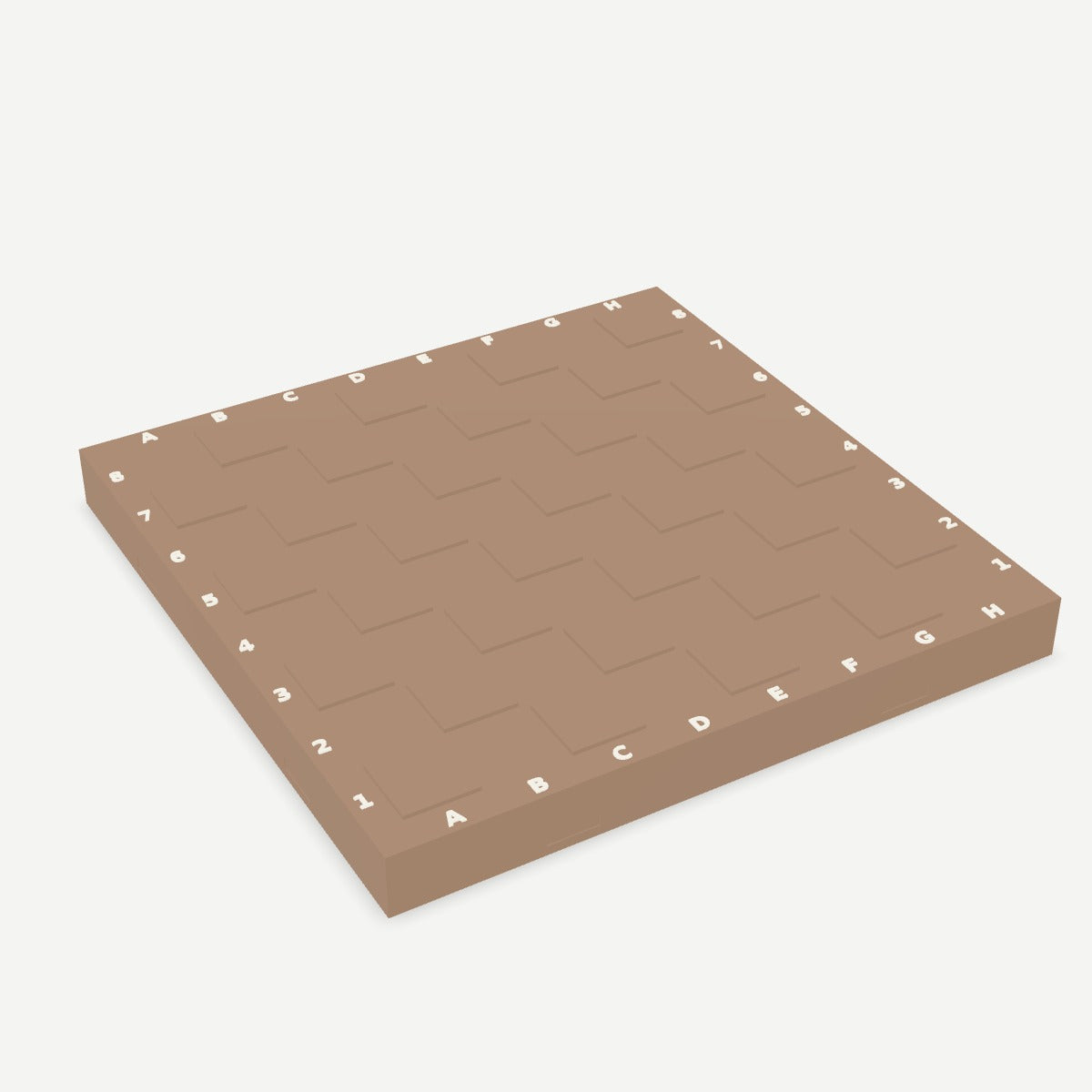 Anoor custom chess board, 3D preview